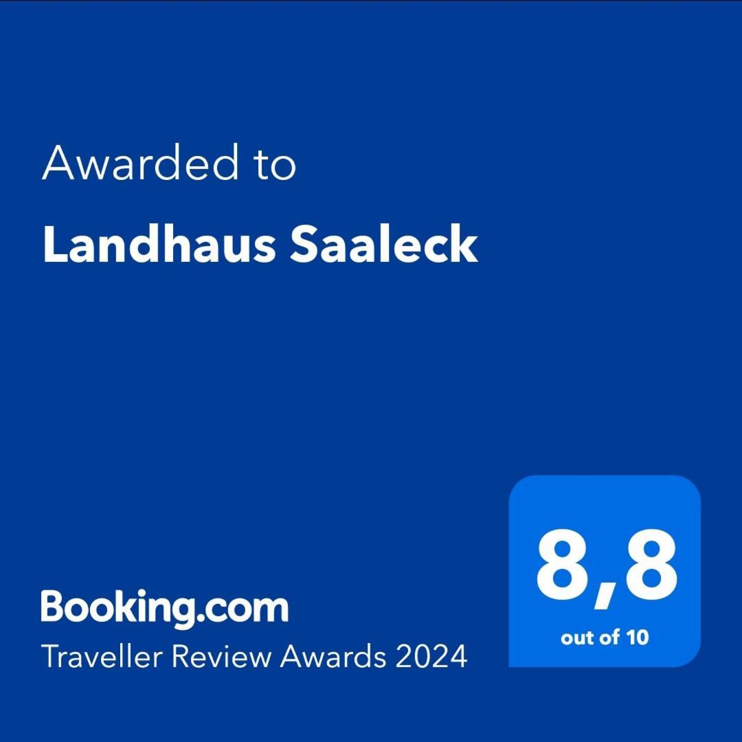 Landhaus Saaleck 萨勒河畔瑙姆堡 外观 照片